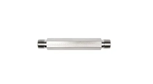 1/2" Male NPT Tylok Hex Long Nipple (2.5" Length)