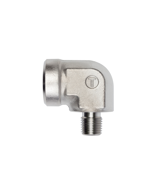 1/4" Male NPT x 1/8" Female NPT Tylok Reducing Street Elbow