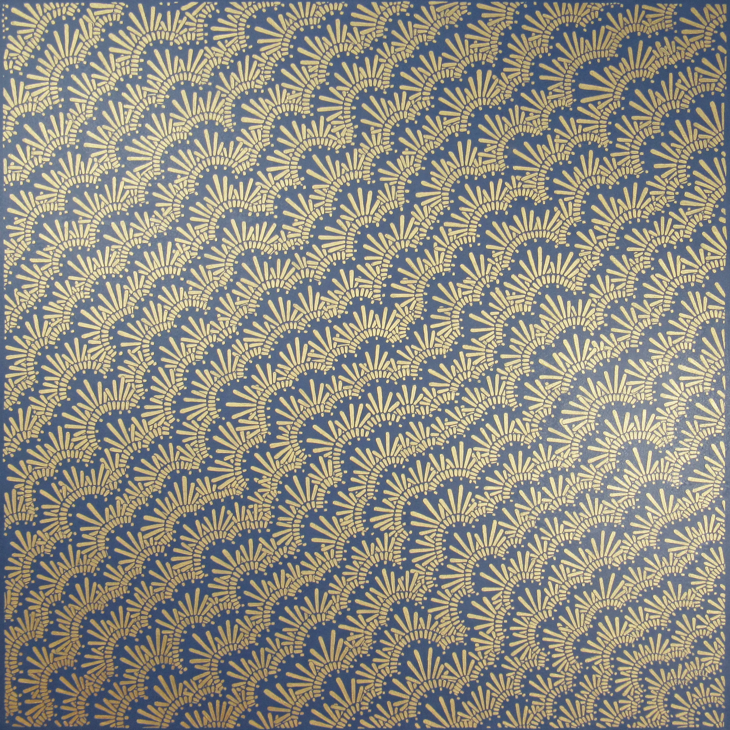 Gold & Navy , 2017, 36x36, acrylic on canvas. sold.