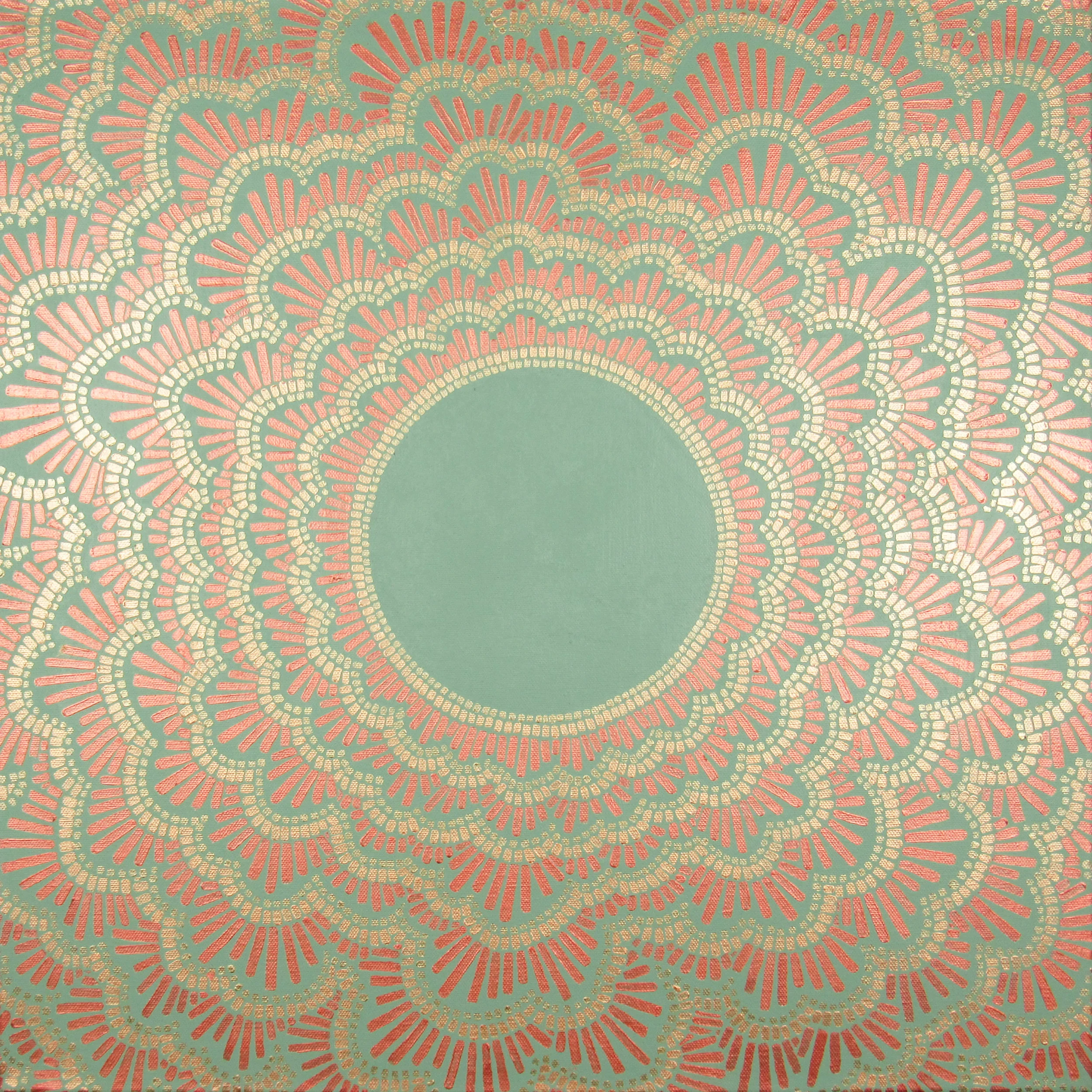 Seafoam , 2017, 20x20, acrylic on canvas. sold.