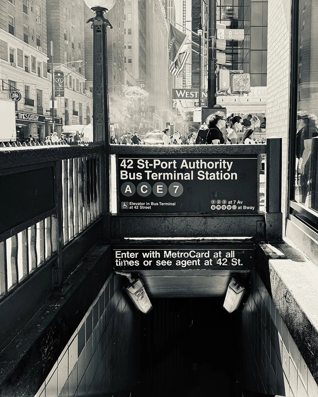 PORT AUTHORITY 42 STREET STATION — Evan Hecox