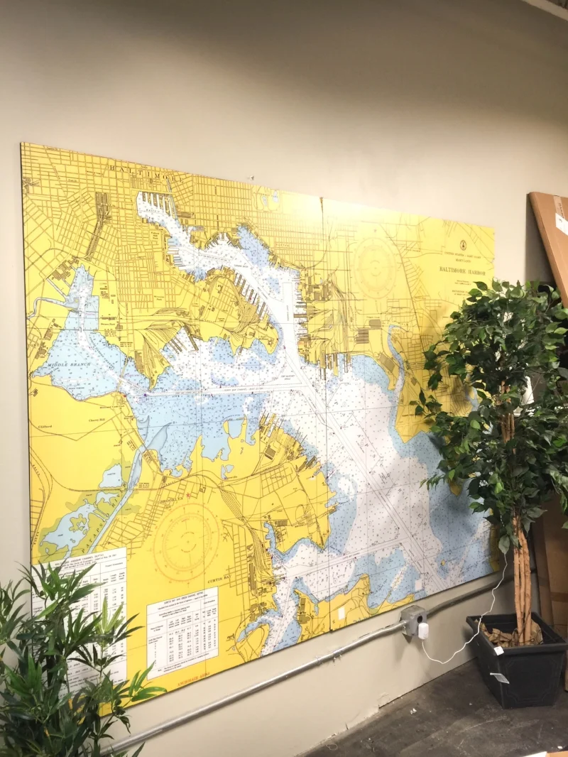 In-shop wall graphics
