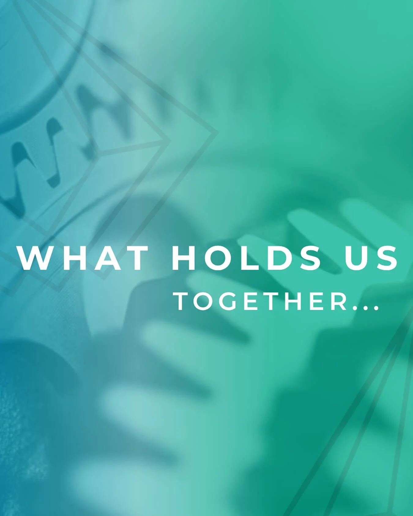 What Holds us Together... &nbsp;
At Denver Deep, we think a lot about what it means to hold together under pressure &mdash;physically, mentally, and emotionally.

In engineering, there&rsquo;s something called a&nbsp;tolerance&mdash;a precise measure