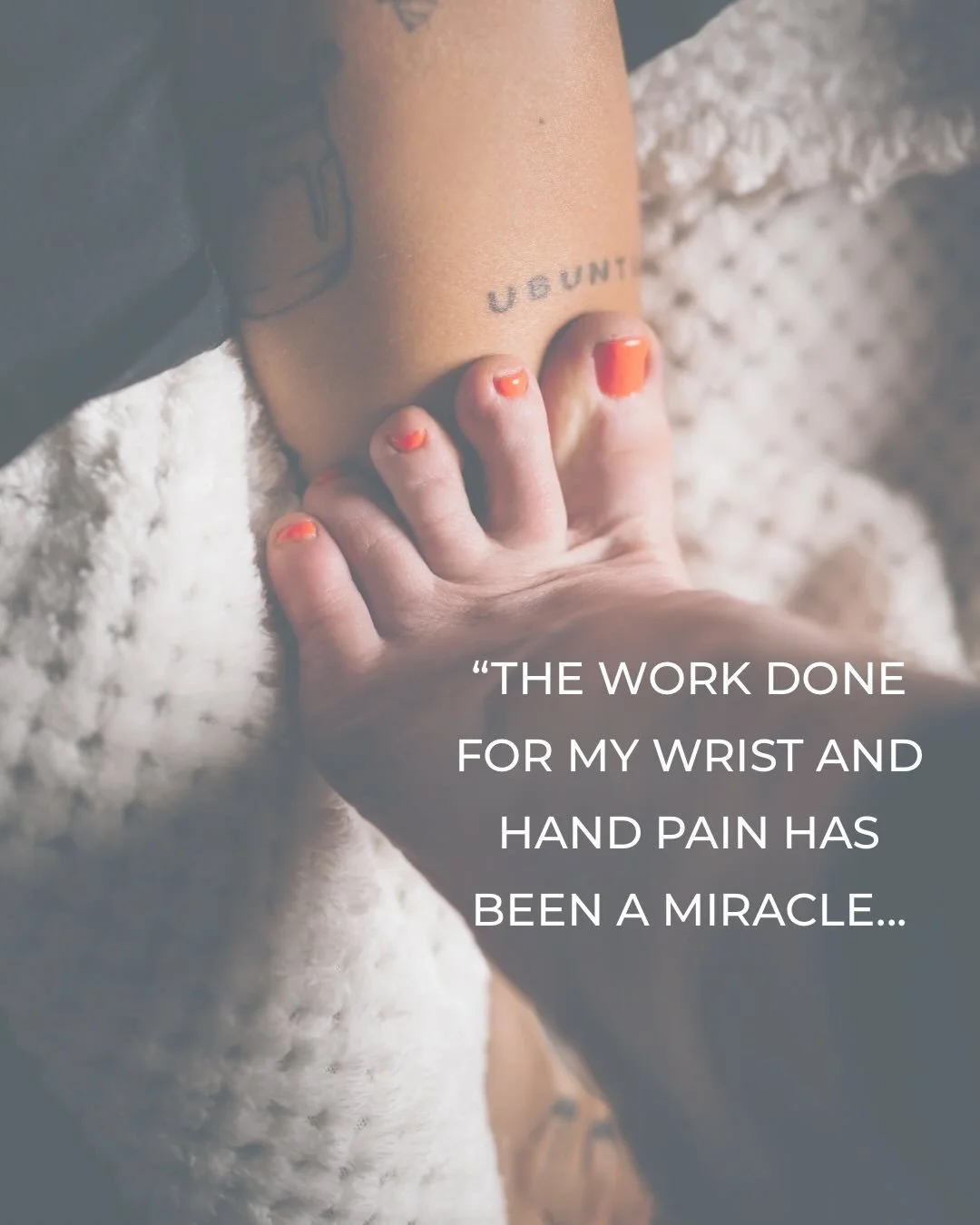 We hear you, trails and crags are waiting.   At Denver Deep, our unique style of Myofascial Ashiatsu bodywork goes deeper &mdash; because wrist and hand pain rarely starts in the wrist and hand.   Chronic grip, repetitive motion, and overuse create m