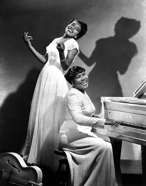 Marie Knight and Sister Rosetta Tharpe