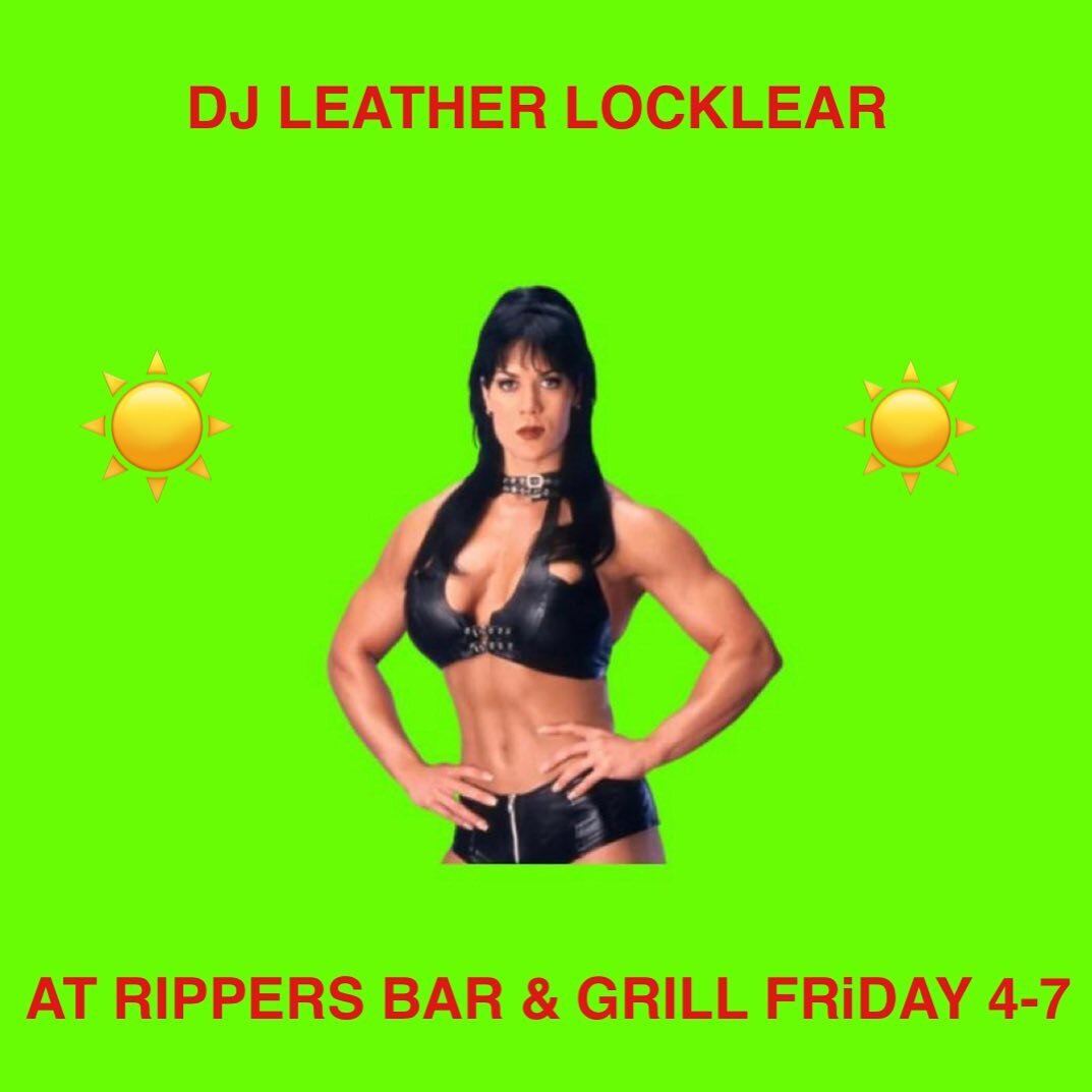 TODAY! The one and the only! @leather_locklear If you are serious about fun! TODAY!