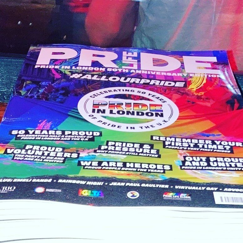 Delighted to be working with Pride Life magazine on their UK distribution , We've been ensuring there's a great supply wherever you pick up your magazines! Wishing everyone going to and involved in Pride a great weekend! #pride #magazines #publishing