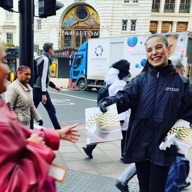 We are back with Stylist Magazine today!! We will be distributing across London today and tomorrow so if you see us please come and pick up a copy and say hello! #sampling #magazines #freedistribution #publishing