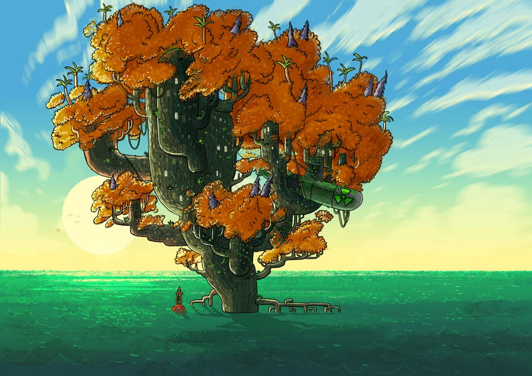 tree_topsy_turvy_tree_cada_macaco_no_seu_galho_logo_52_cinco_dois.png