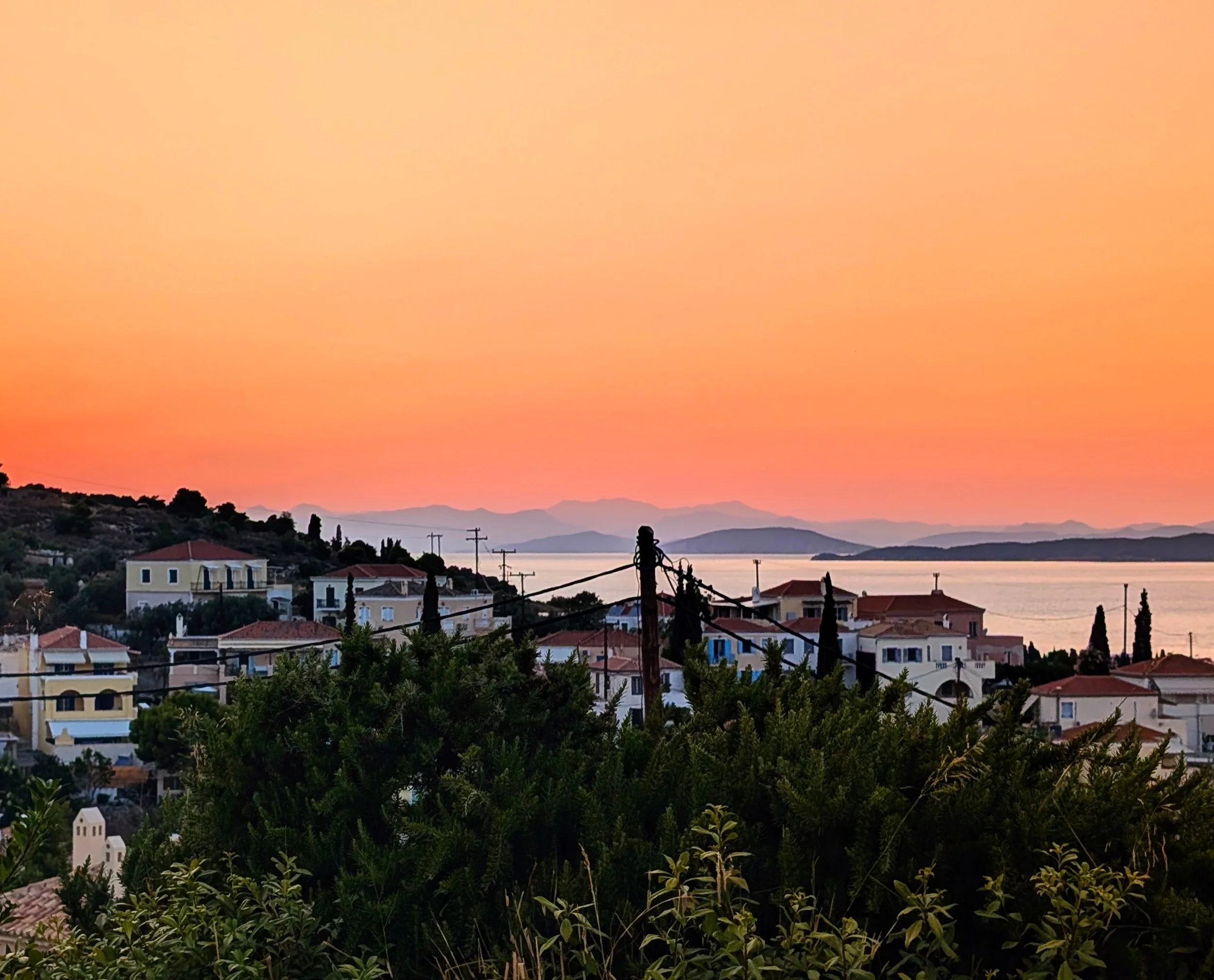 sunrise town and trees .jpg