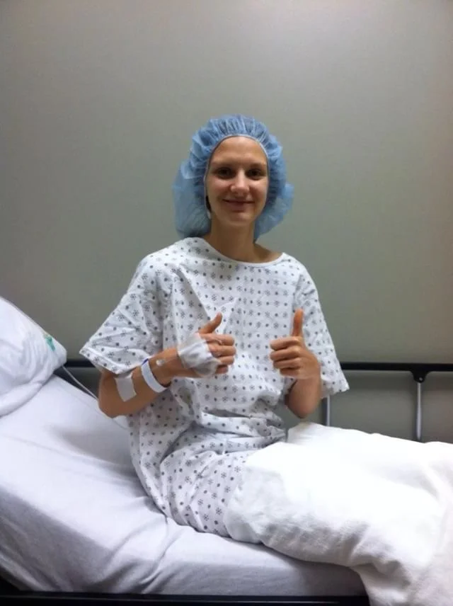 This is when she decided to get breast implants to “fix” her body, thinking it would make her happier…