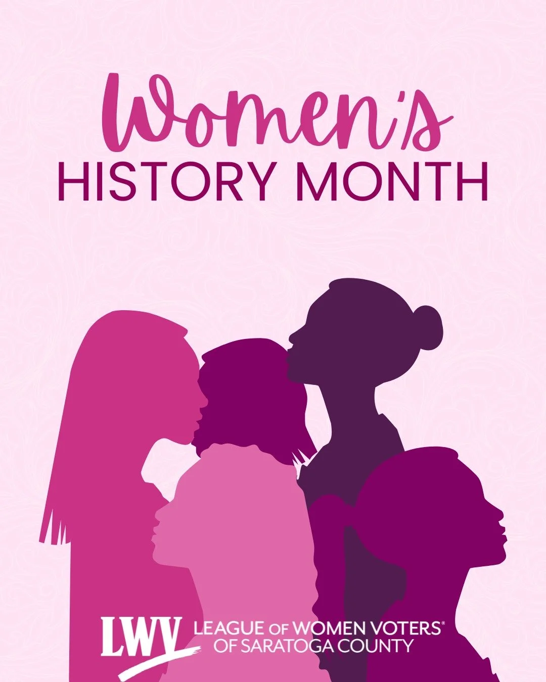 Happy Women's History Month from the League of Women Voters of Saratoga County! 

This Women&rsquo;s History Month, the League of Women Voters proudly honors the generations of women who fought to expand and protect the right to vote. We are grateful