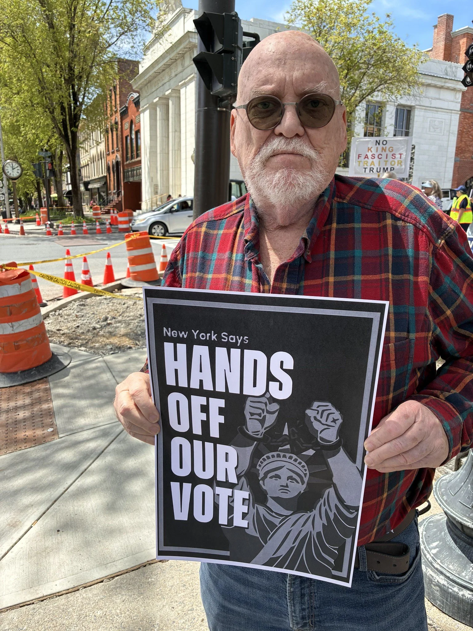 All Roads Lead to the South, Demonstration in Saratoga Springs May 16, 2026
