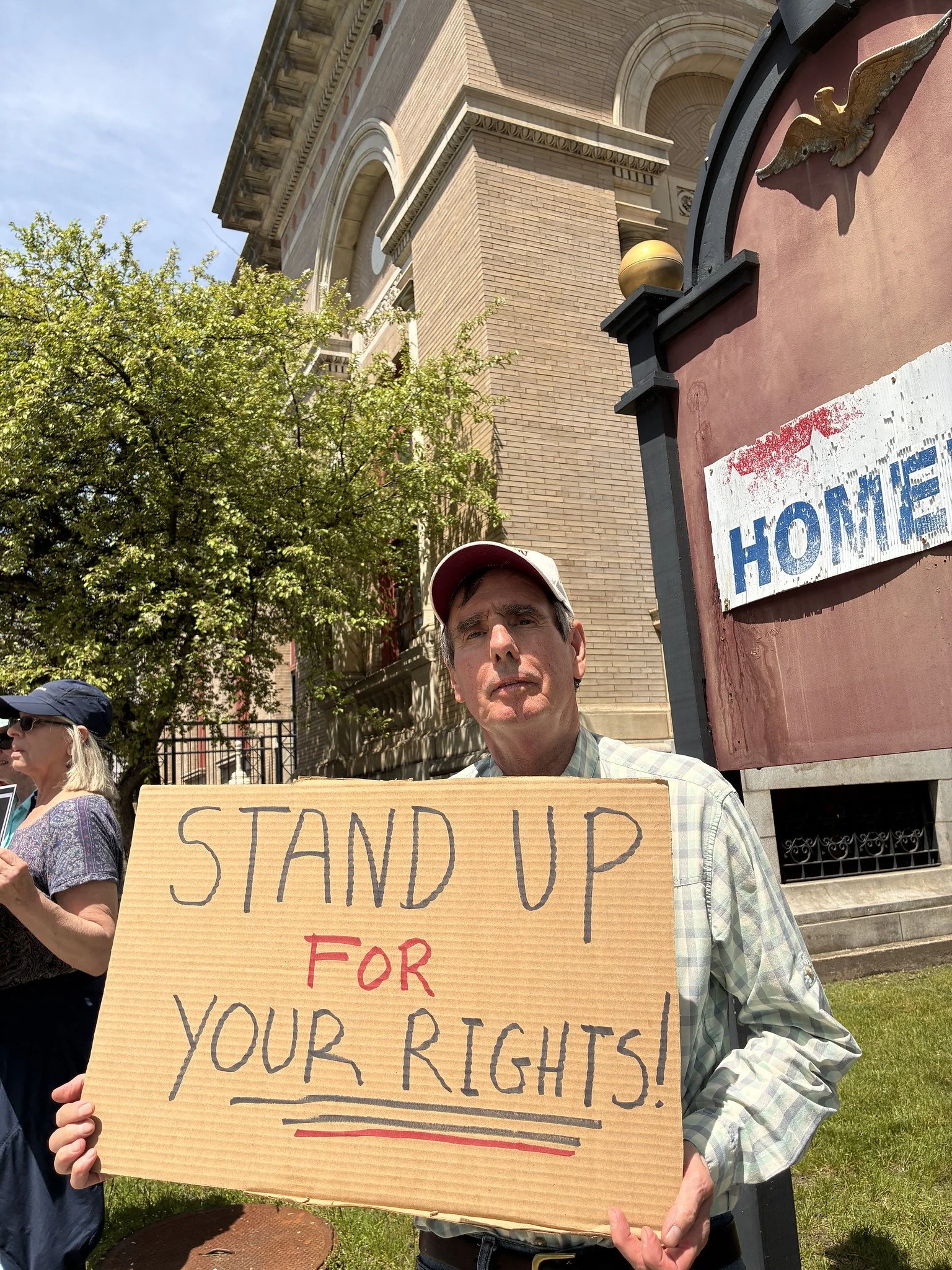 All Roads Lead to the South, Demonstration in Saratoga Springs May 16, 2026