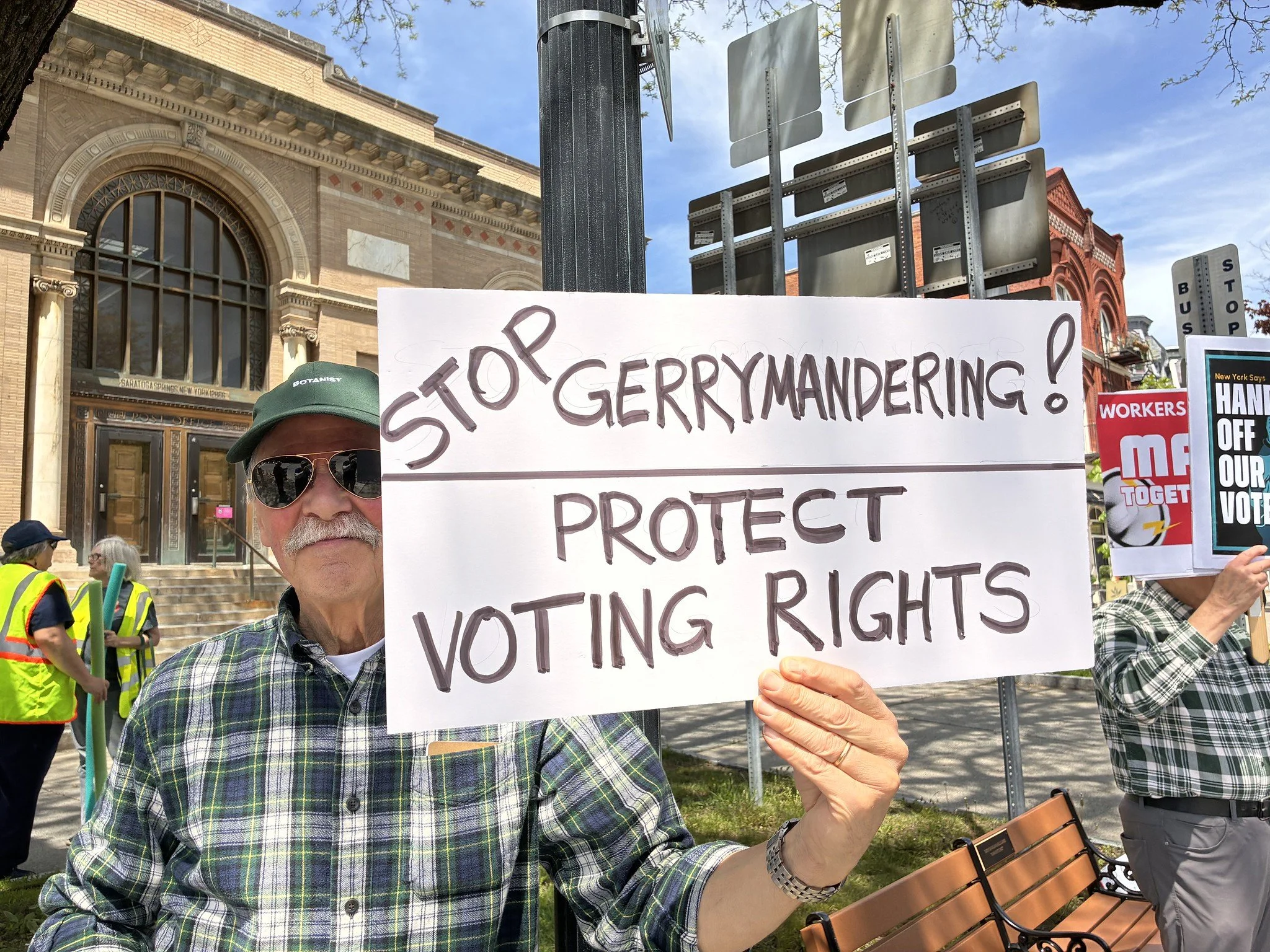 All Roads Lead to the South, Demonstration in Saratoga Springs May 16, 2026