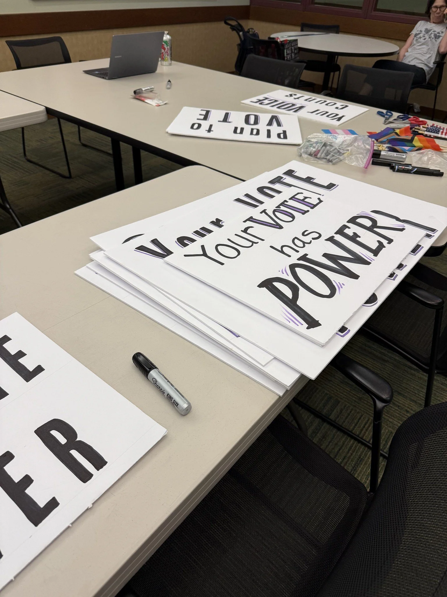LWVSC Flag Day Brigade Sign-making Party June 10, 2026