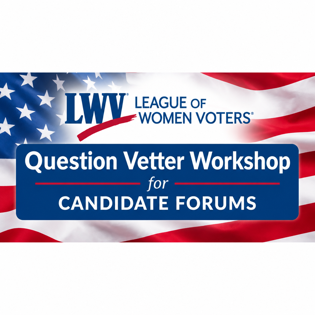 Question Vetter Workshop for Candidate Forums
