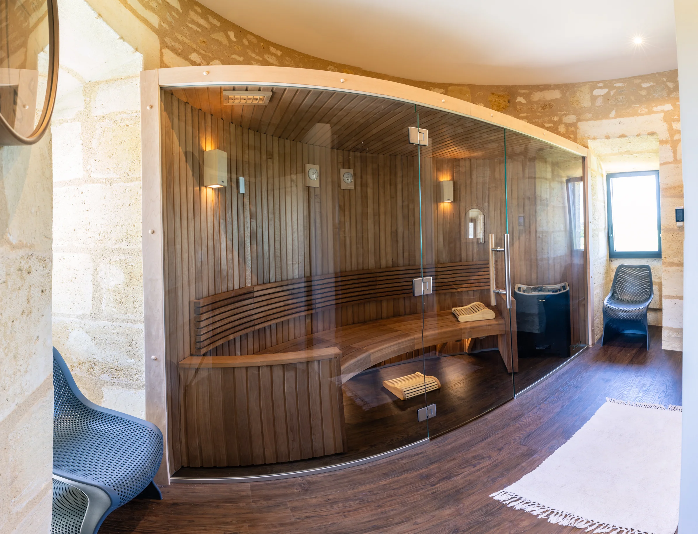 Le Sauna du Chateau de la Grave
