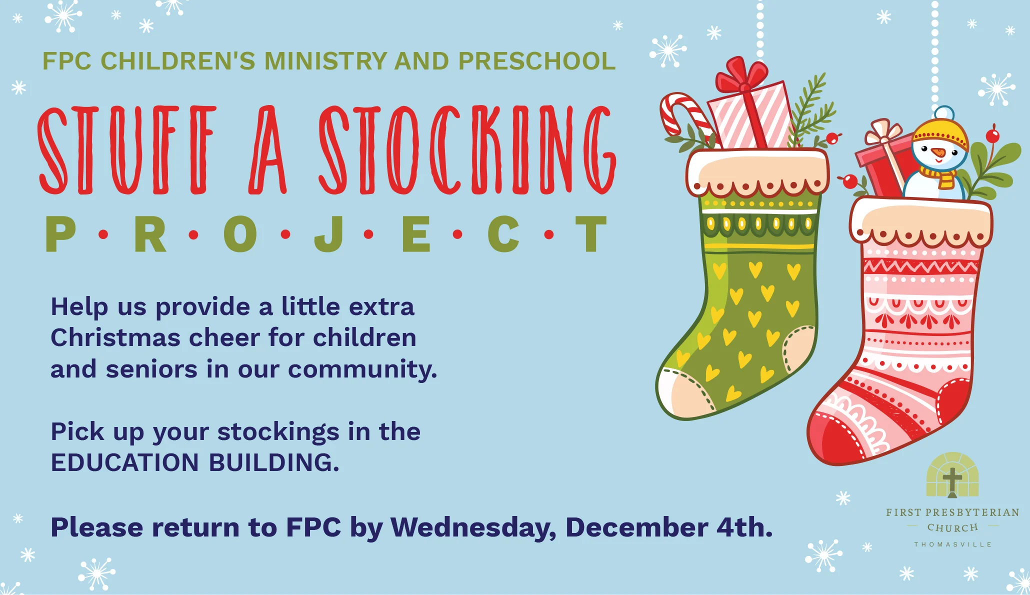 Stuff a Stocking Project
