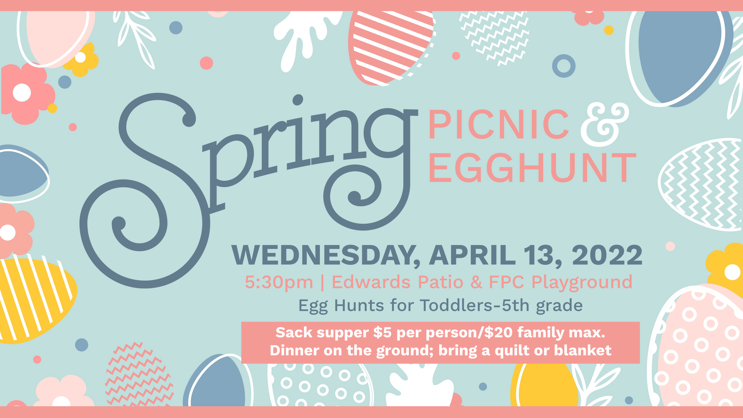 Spring Picnic &amp; Egg Hunt