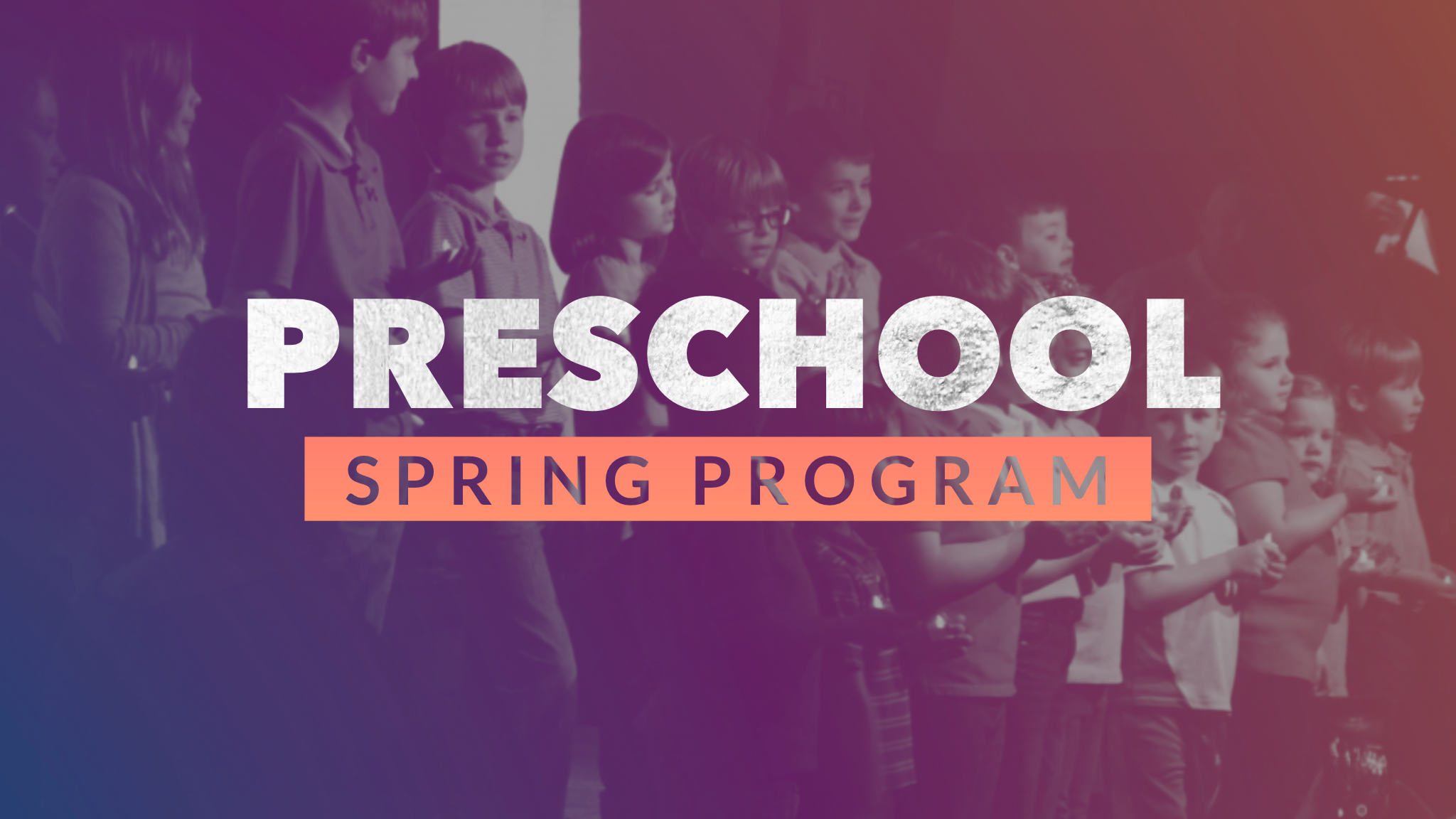 Preschool Spring Program
