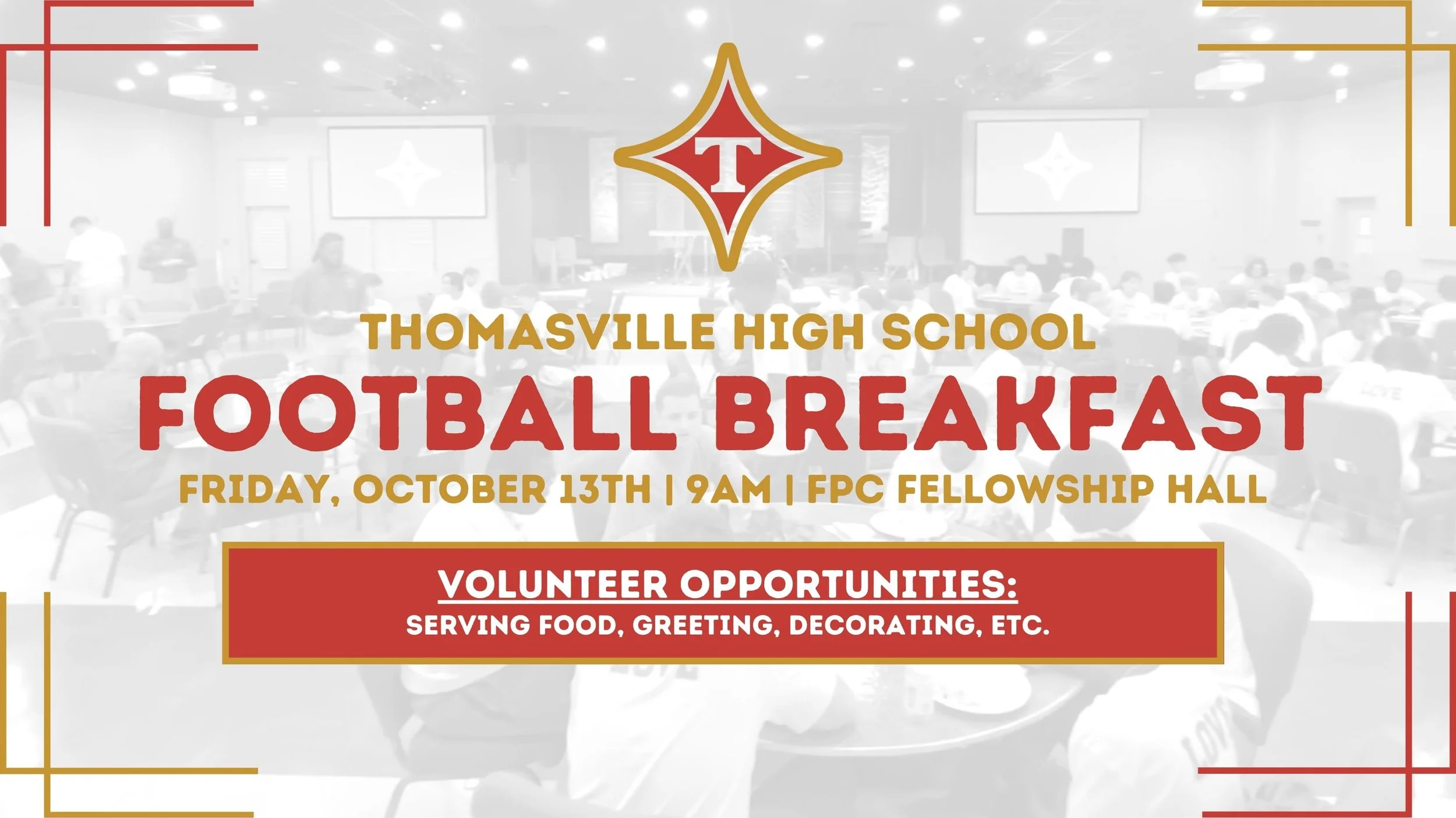 THS Football Breakfast