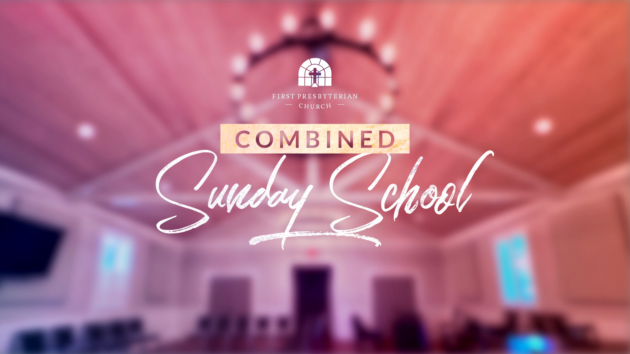Combined Sunday School