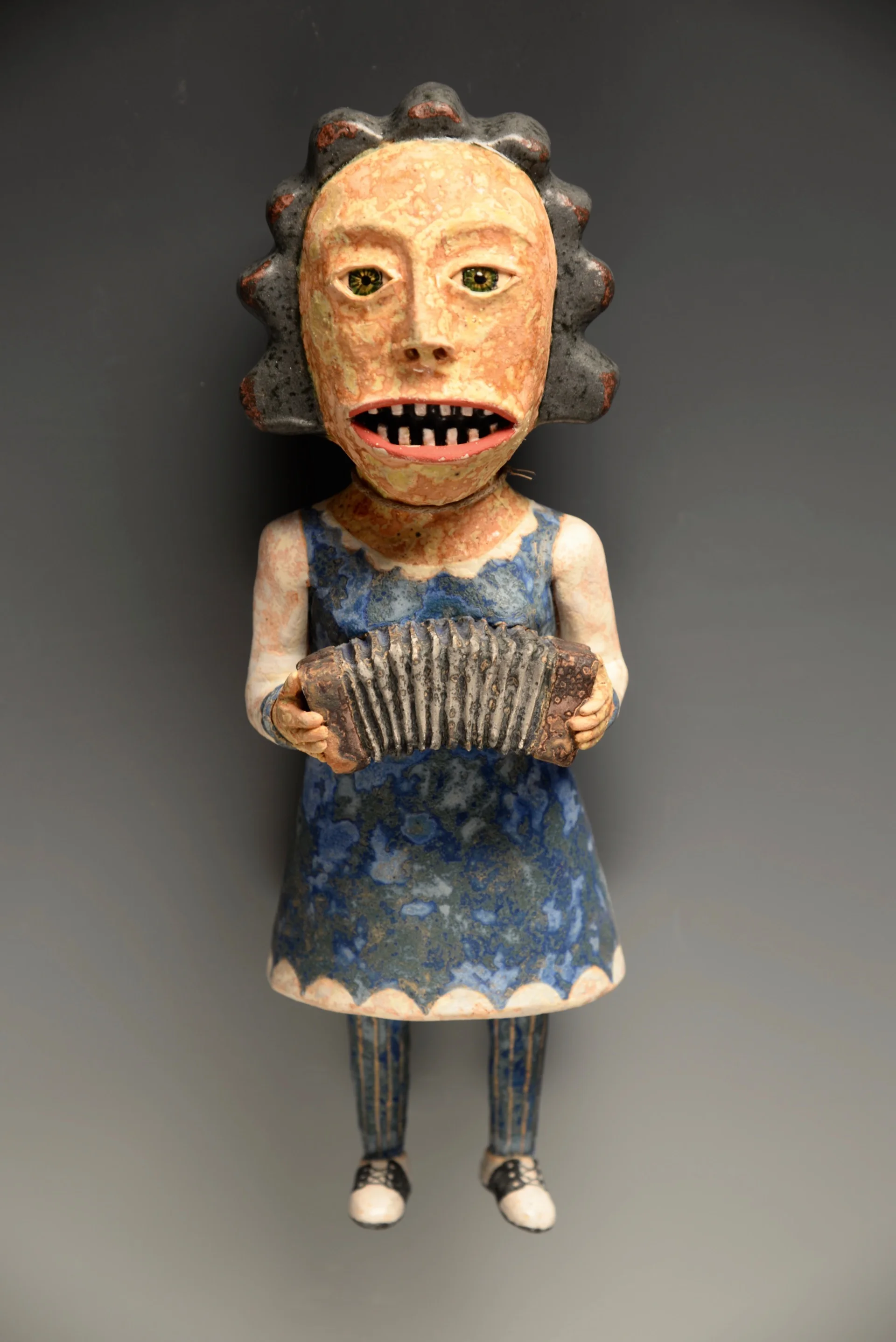 Lady with Concertina