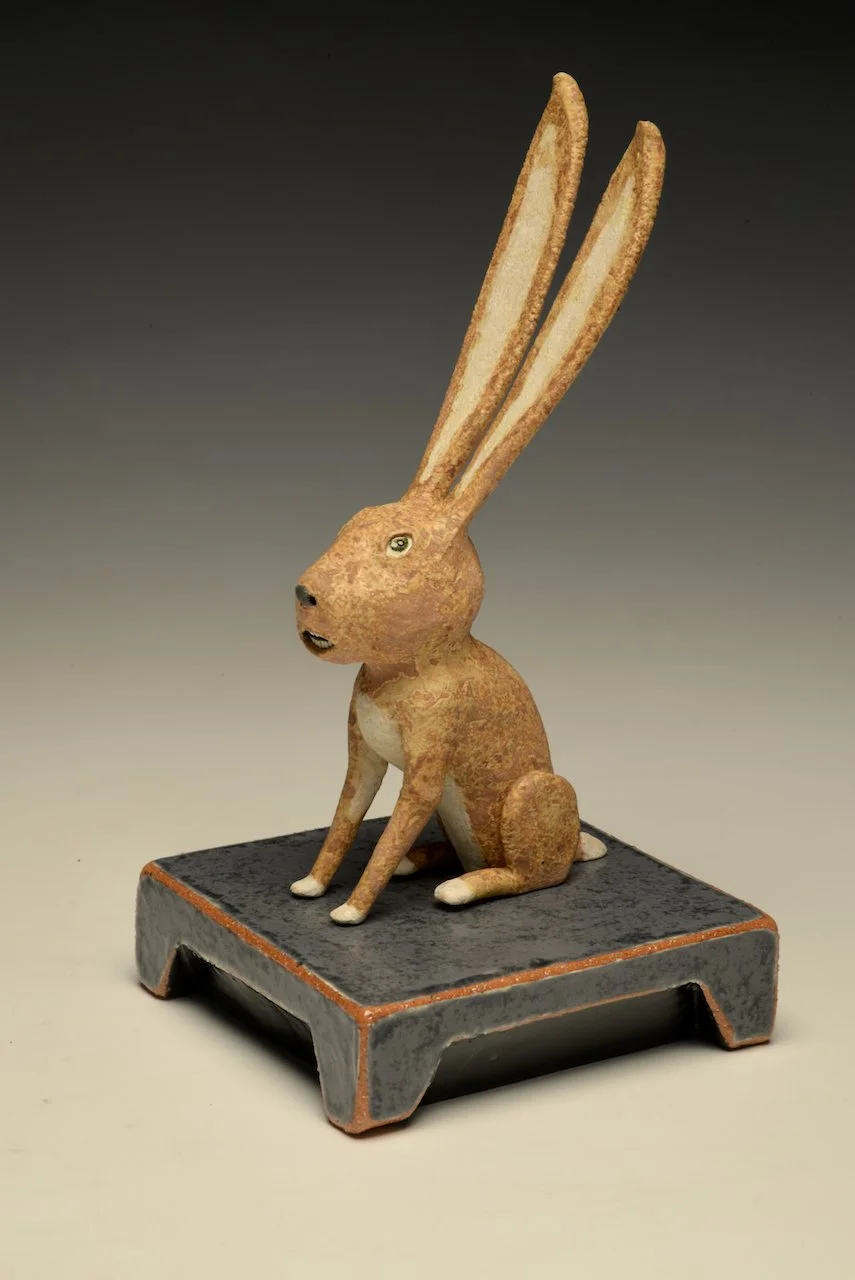 Tan Rabbit Slate Base — Wesley Anderegg