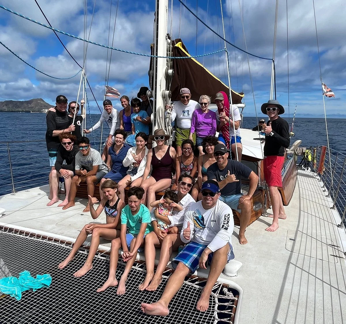 Hawaii Family Vacation Boat and snorkeling tour