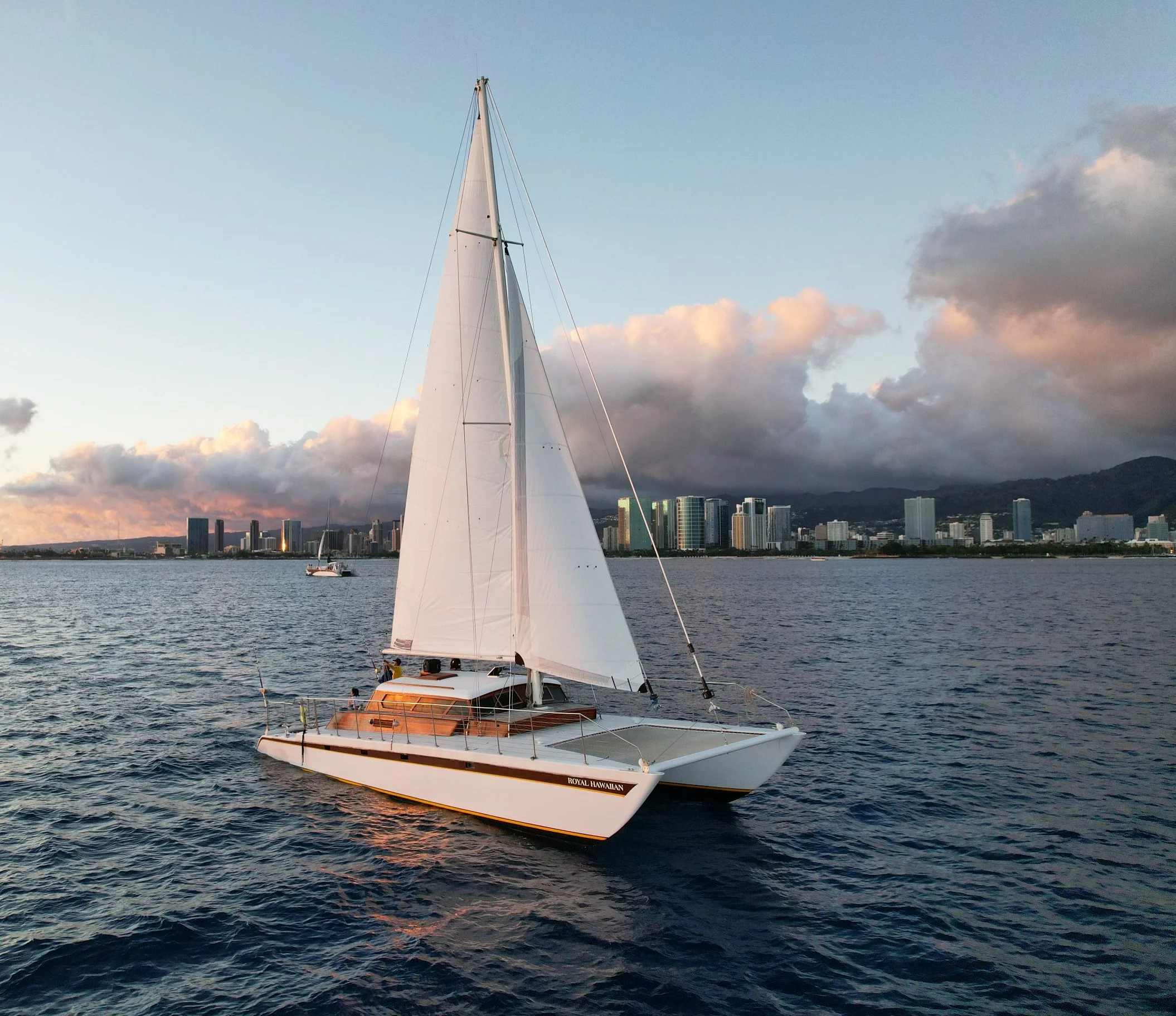 Royal Hawaiian Private charter sunset sail