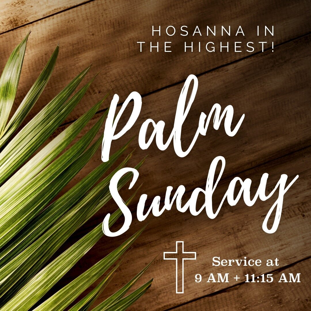 Happy Palm Sunday!
.
.
.
.
.
.
#raisedwithjesus #lutheran #sanctification #toledome #toledo #welstoledo #jesus #bible #podcast #dailyjesus #jesusdaily #jesusfortoledo #rwjdaily  #rwjpodcast #toledochurch #nwohio #nwohiochurch