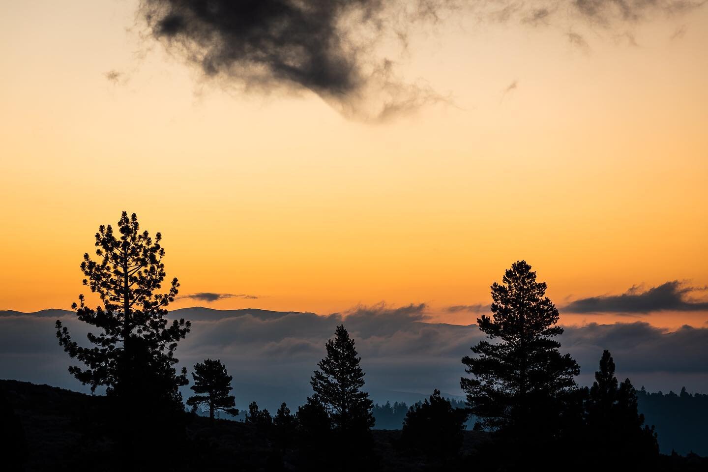 Sunrise in Mammoth.