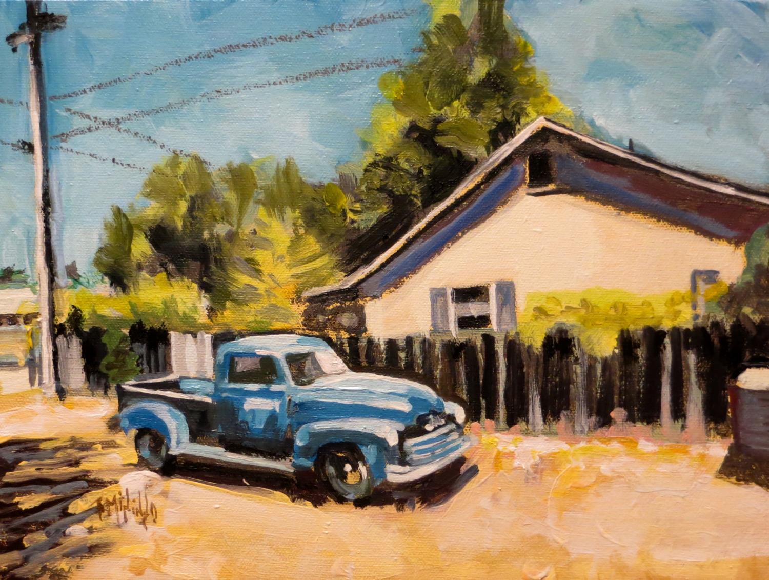 "The Blue Pickup" 2017