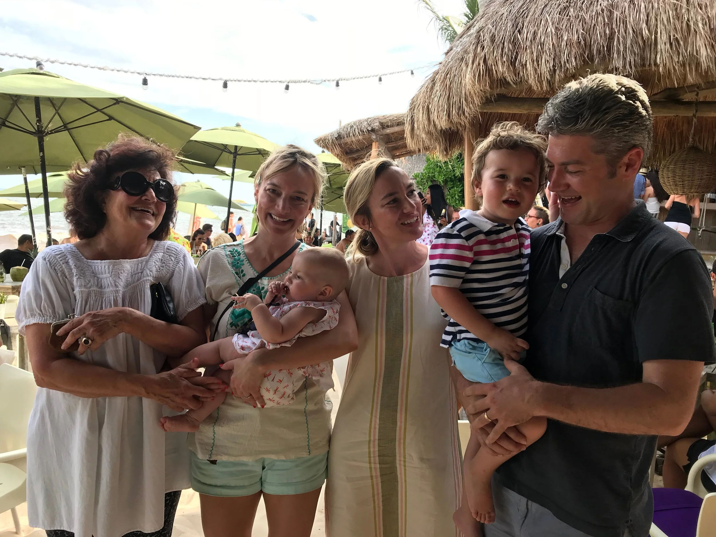Not pictured: The bass-loving DJ and free-flowing margaritas that convinced my mom that this would be a great family event for my six-month-old. 