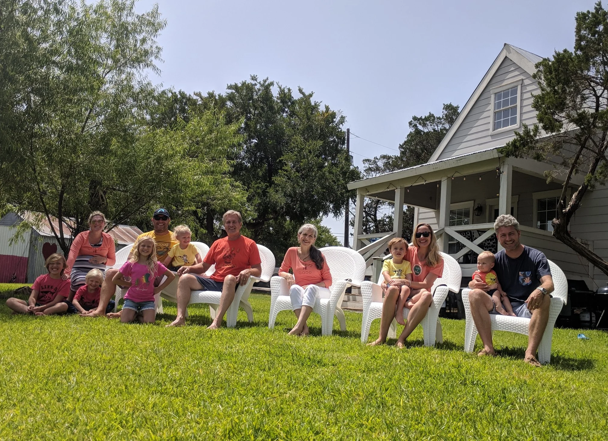 What made this family trip successful? Easy going hosts, plenty of kids' activities and self-serve snacks, and probably the three-day time limit. 