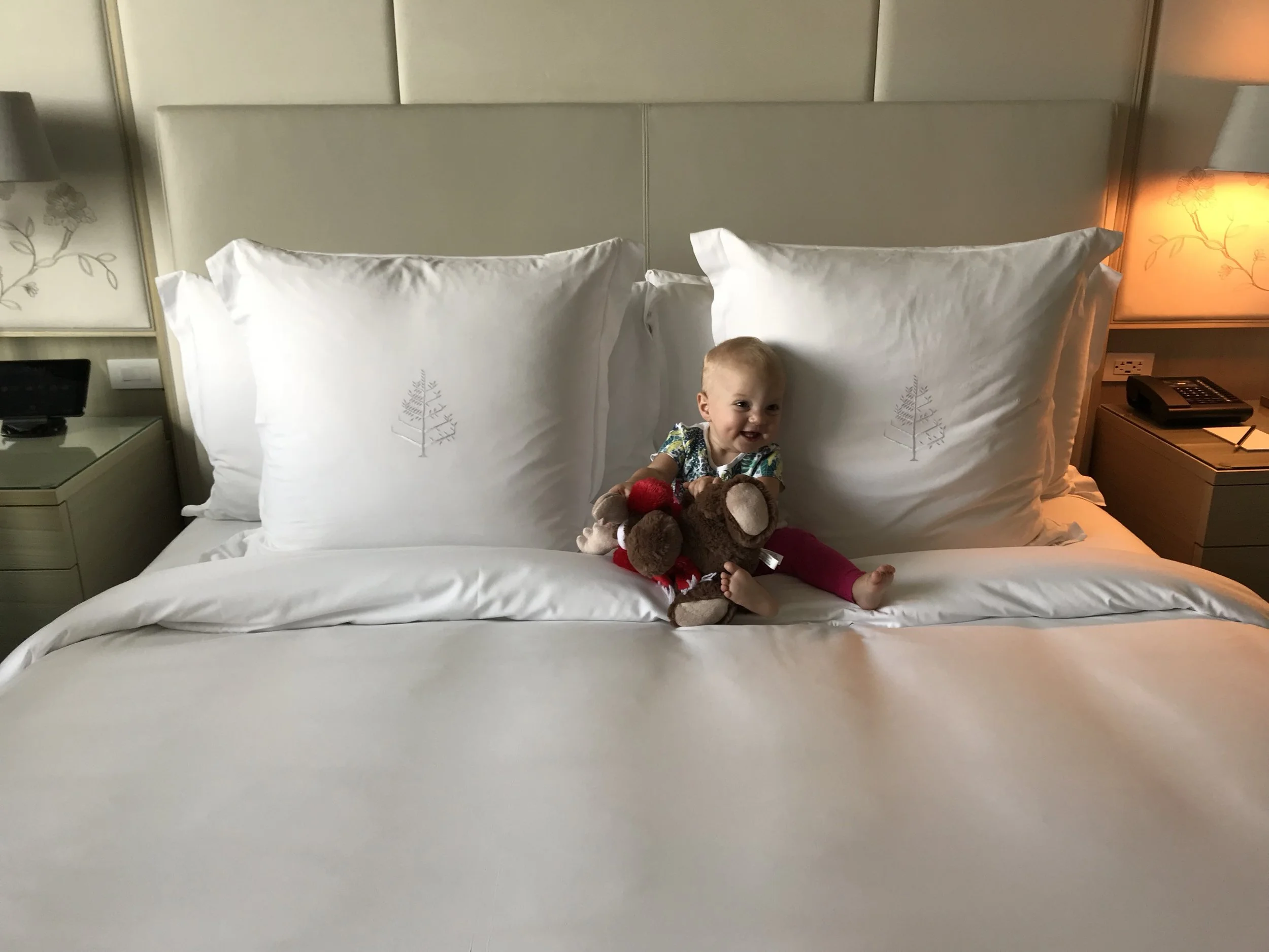 Four Seasons, Two Dimples: The hotel line’s flagship property spoils kids with welcome gifts and turndown treats.