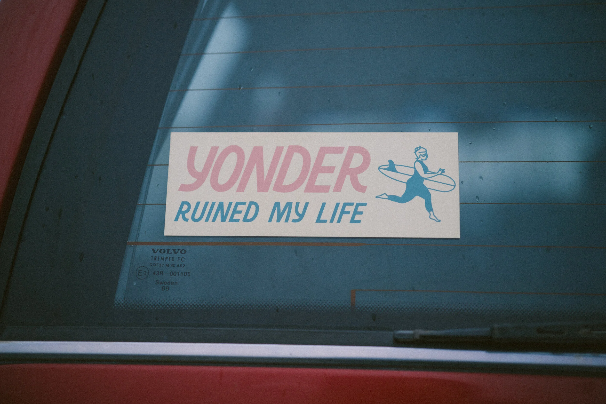 Yonder Ruined my Life Bumper Sticker