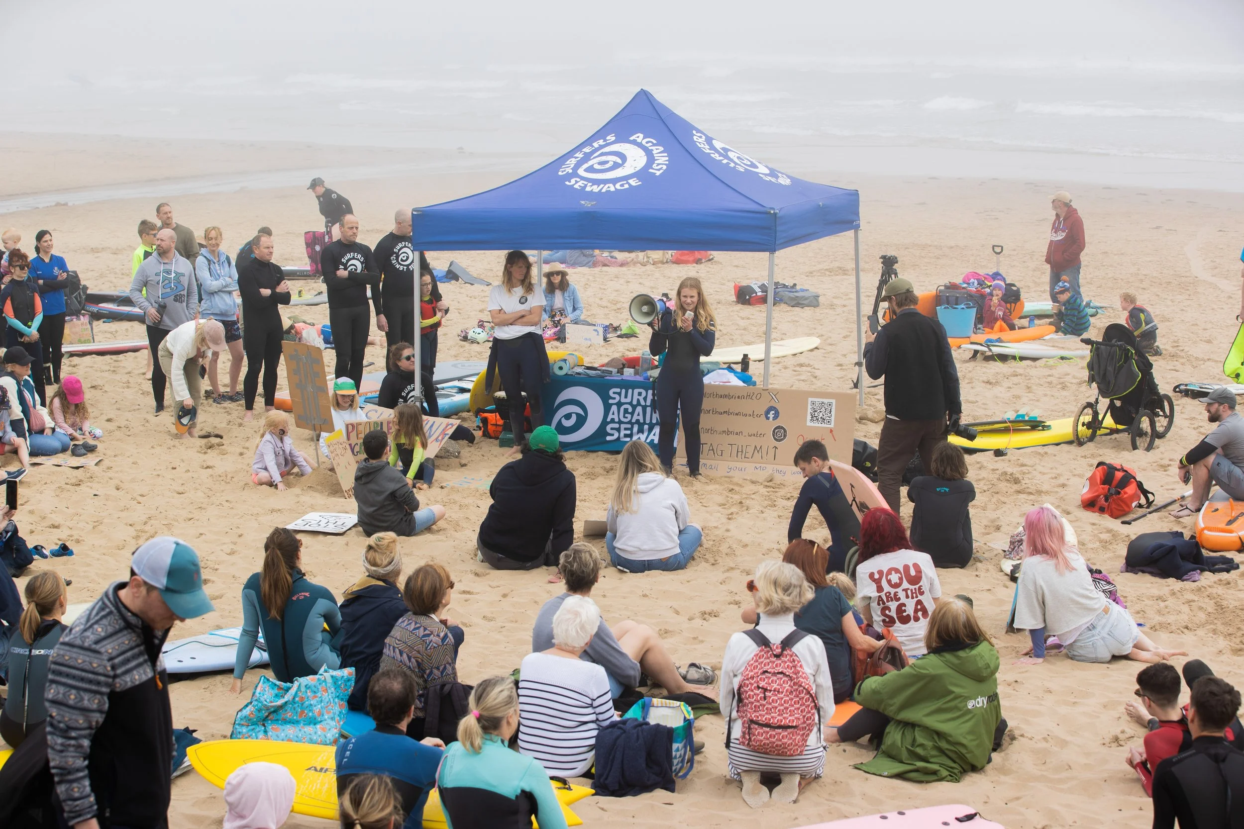 SAS Paddle Out - Tynemouth