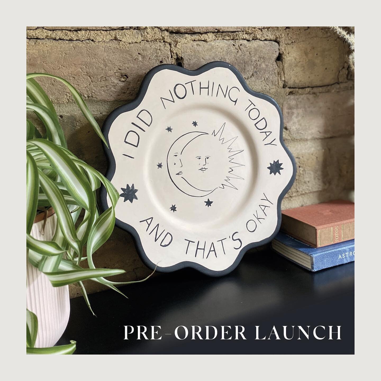 Guess who’s back 👀 
I have had so many requests for my hand-painted ceramic plates and so I am bringing back a limited quantity!
I have a small number available which I will be releasing as a pre-order. There will be 2 designs and only a han