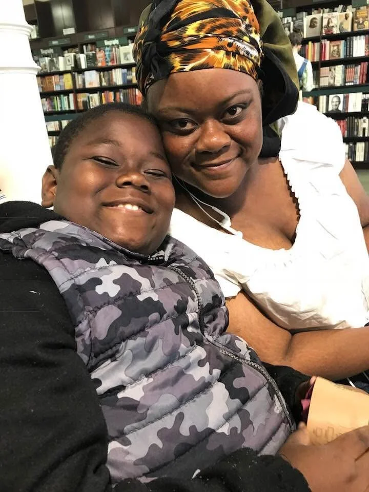 Lenard and Erica at BN Reading.JPG