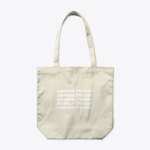 Squeeze The Day Organic Tote Bag | $28