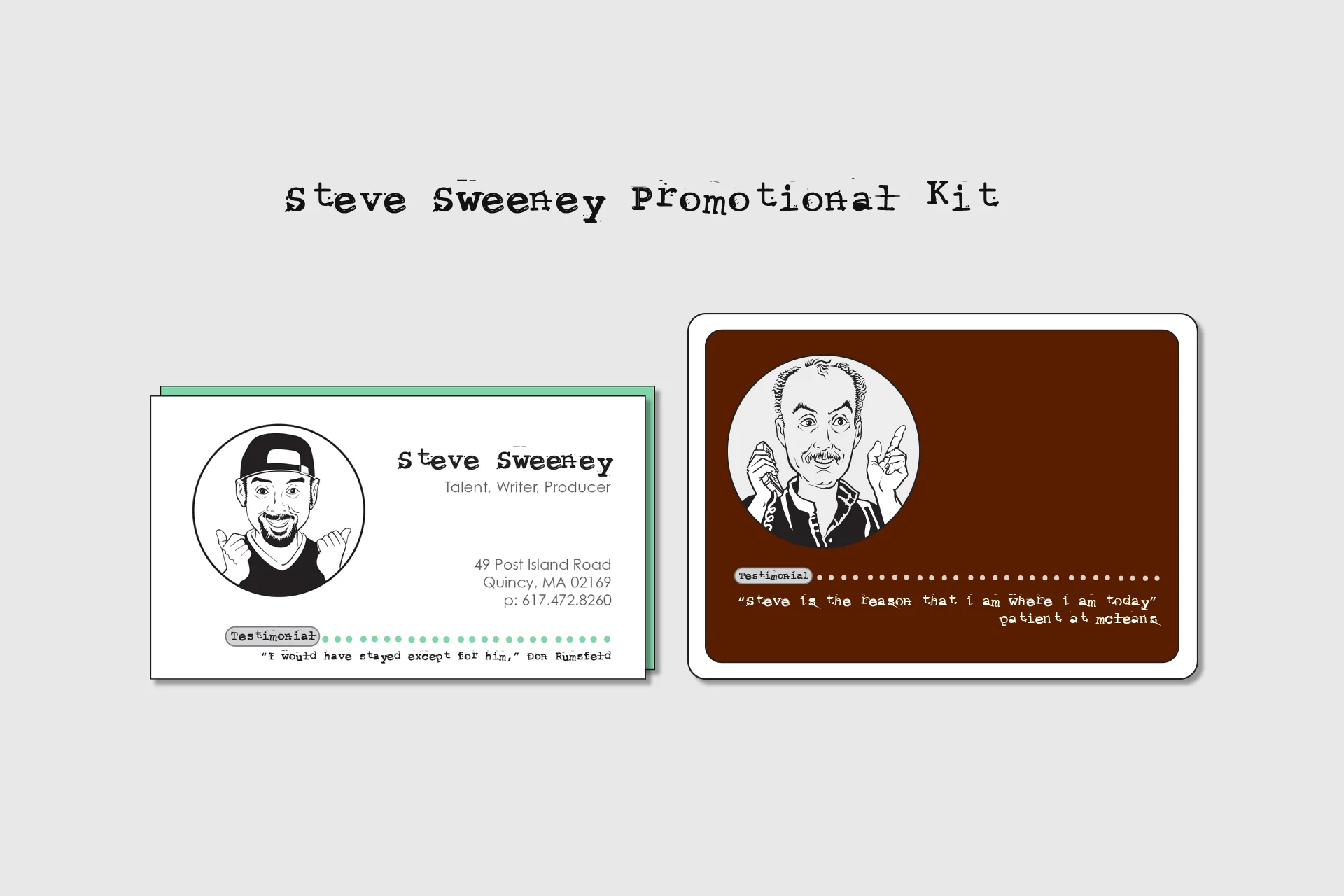 Business Card and Label