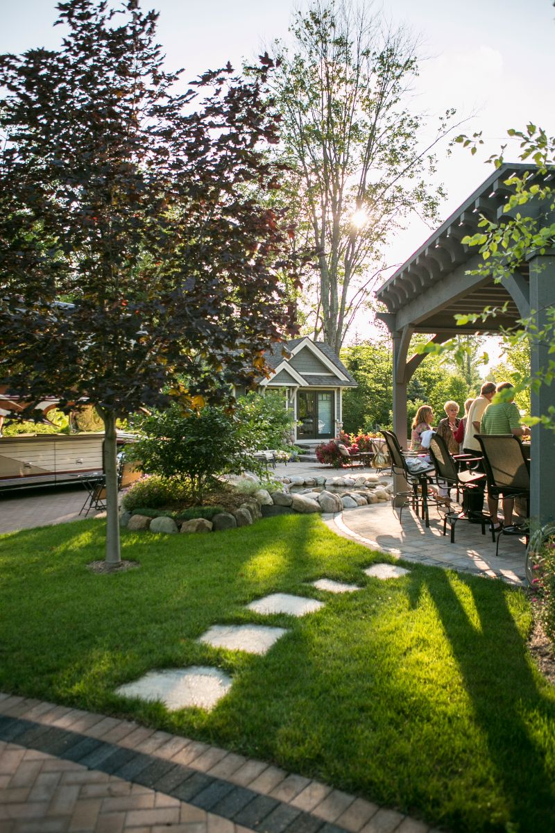 Landscape design by landscapers near me in Sterling Heights MI