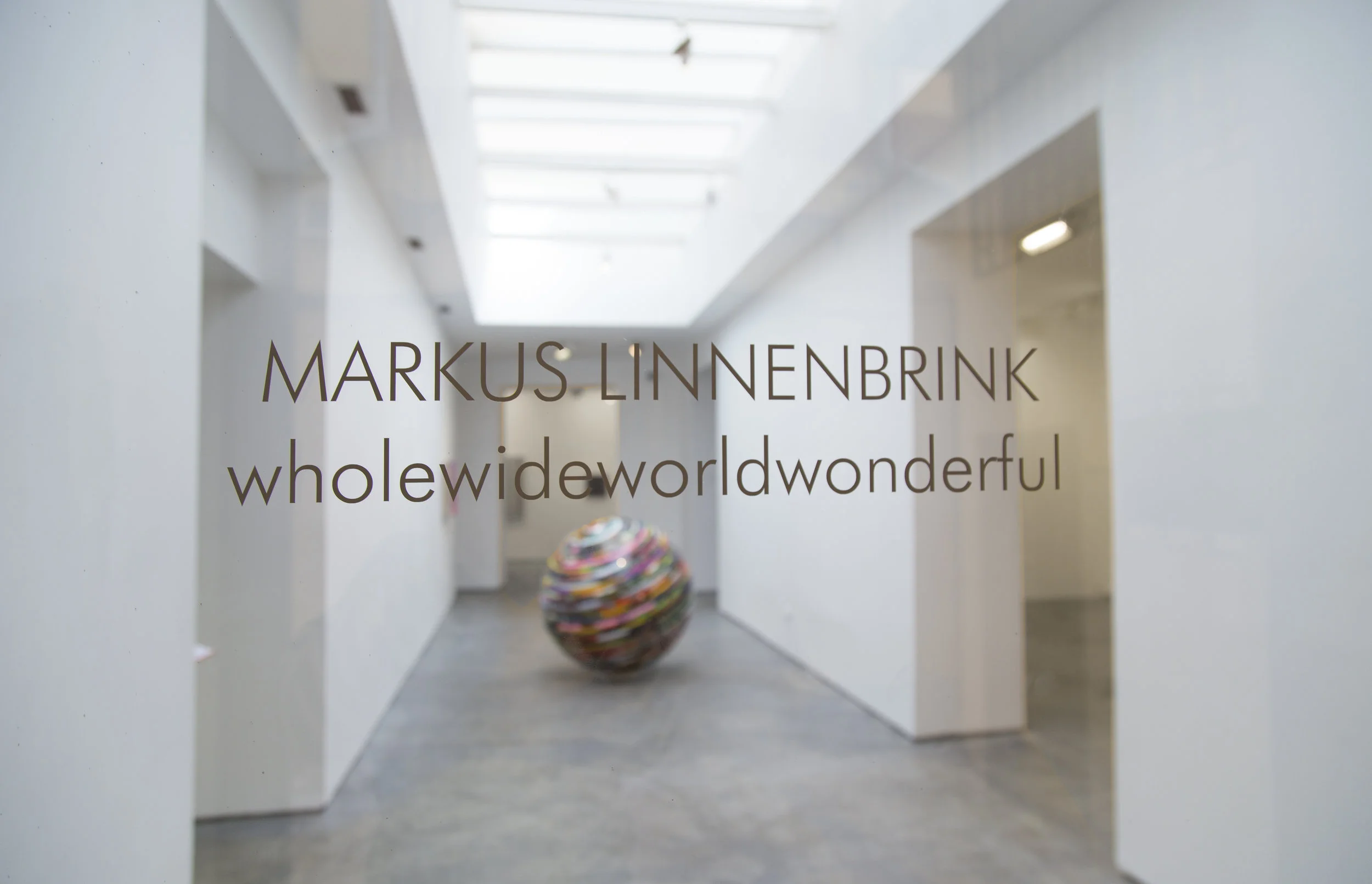 WHOLEWIDEWORLDWONDERFUL, 2019 (installation view)