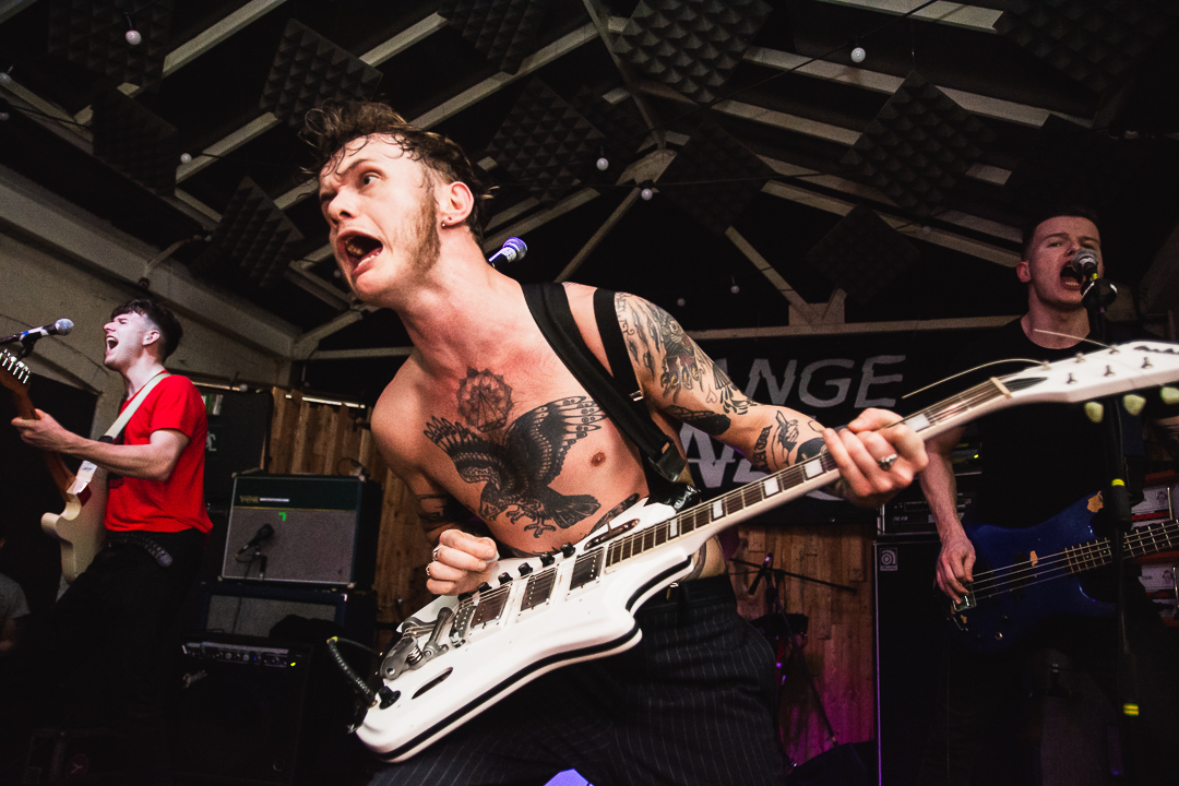 Strange Bones live at Muthers Studio, Birmingham
