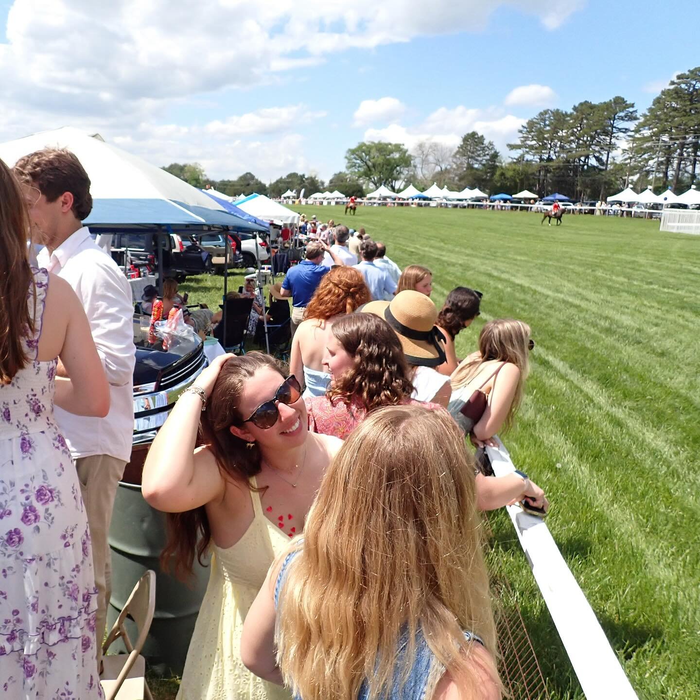 Virginia Polo hit the races! 

We had a blast at this spring&rsquo;s Foxfield races- and even got to see @mackenziek.c talk about our club on the big screen! 

Even though the season is over- our club still finds way to spend time together and celebr