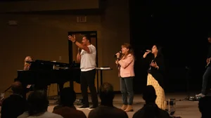 Worship music at CrossPoint Church