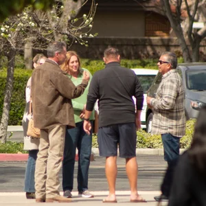People gathering casually at CrossPoint Church