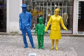 Estátuas Vivas à solta pela Baixa de Coimbra